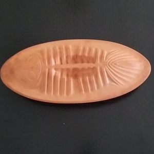 Vintage Terracotta fish dish